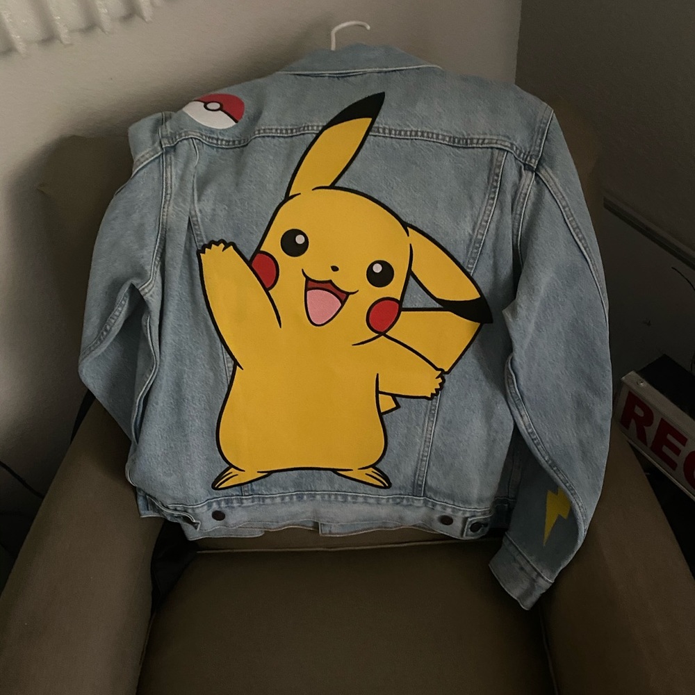 Levi’s Pokémon denim jacket, brand new never worn